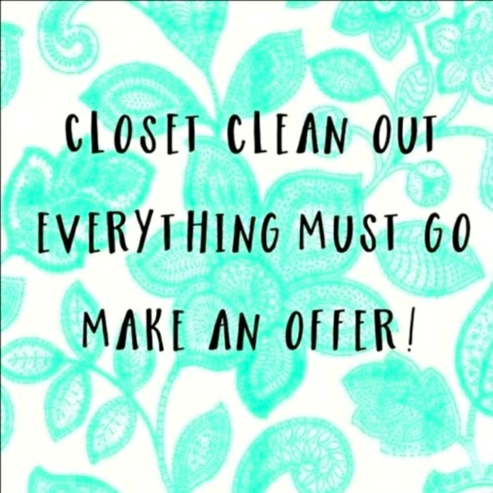 CLOSET CLEAR OUT! 🎉